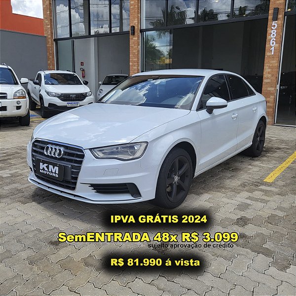 A3 Sedan 1.4 Flex ano 2016