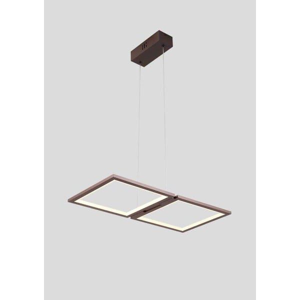 Pendente Led Tioisi 2 MOD 32W 3000K Café