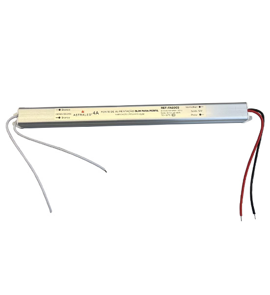 Fonte Slim 4A 48W Dc12V Biv - Fa-6003