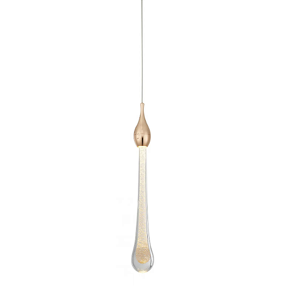 Pendente LED Gota bivolt 3000/4000/6000K (com luz 3 cores)