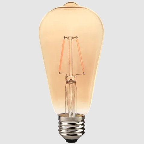 Lâmpada LED filamento ST64  -  4W bivolt 2200K