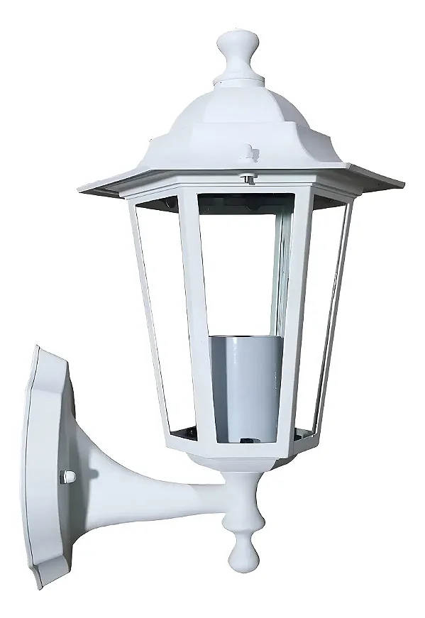 Arandela Colonial Branca E27 IP43