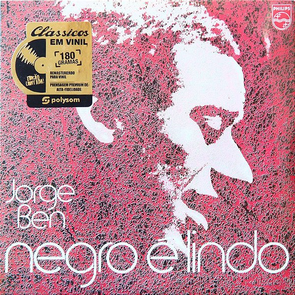 Vinil LP Jorge Ben Negro é Lindo - Novo Lacrado [RP]