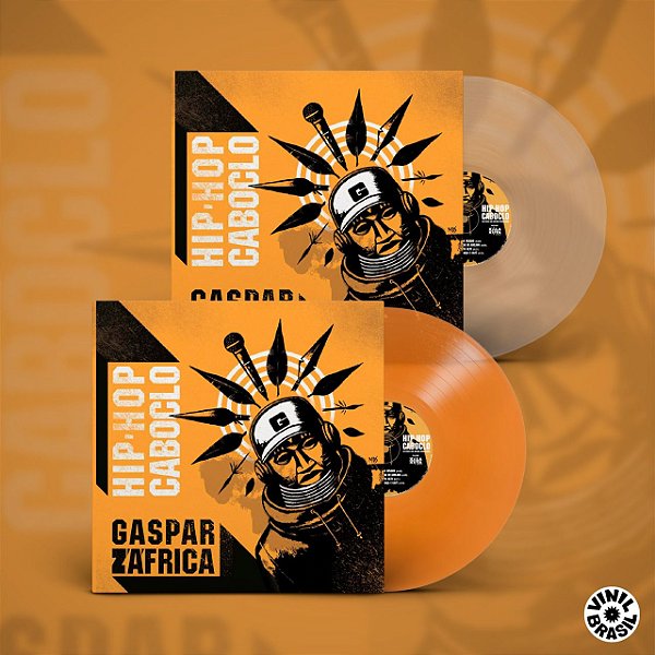 Vinil LP Gaspar Z'África Hip Hop Caboclo - Em busca das Batidas Brasileiras [cor: transparente]