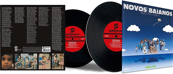 Vinil LP Novos Baianos - Vamos pro mundo