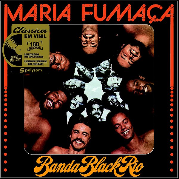 Vinil LP Banda Black Rio - Maria Fumaça - Clássicos em vinil [repress lacrado]