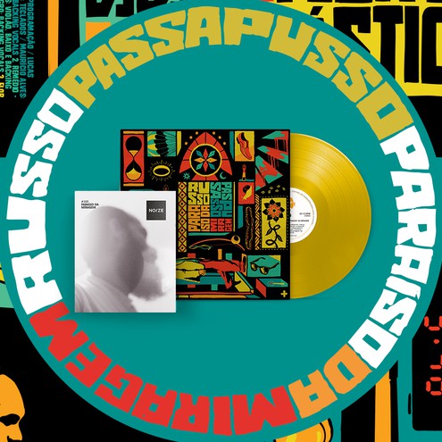 VINIL LP RUSSO PASSAPUSSO - PARAÍSO DA MIRAGEM + REVISTA NOIZE RECORD CLUB
