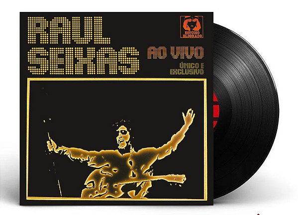 Vinil LP Raul Seixas – Ao Vivo – Único e Exclusivo 180g [lacrado]