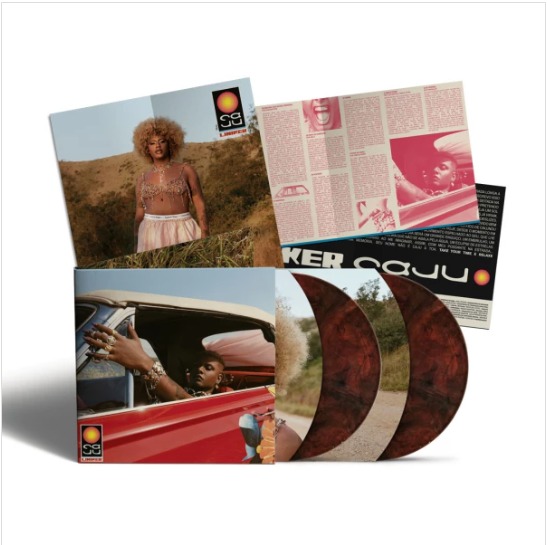 Vinil LP LINIKER - CAJU | 1a Edição - Marrom mármore | Rocinante Três Selos -  [lacrado]