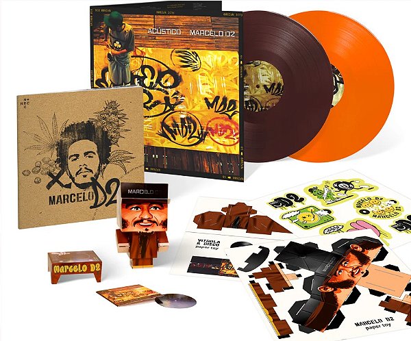 Vinil 2x LP Marcelo D2 - Acústico | Edição Especial NRC+