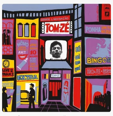 Vinil LP Tom Zé - A grande Liquidação