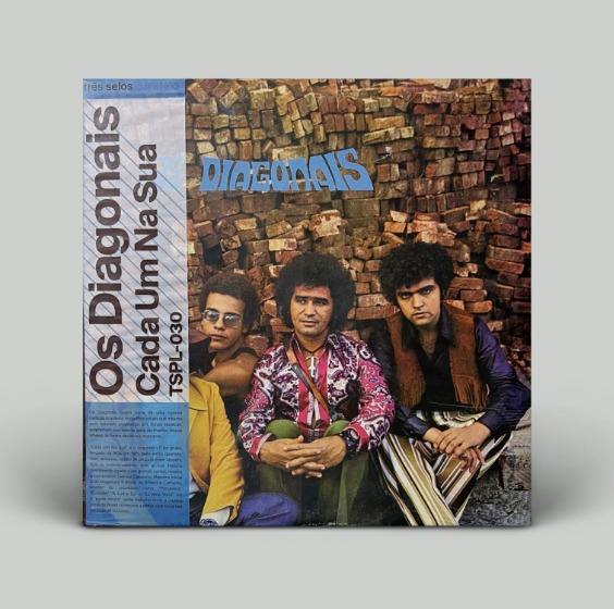 Vinil LP Os Diagonais - Cada Um Na Sua | Três Selos