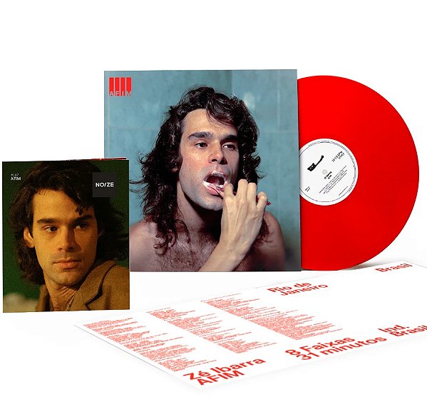 LP Vinil Zé Ibarra - Afim | Noize Record Club [kit completo na caixa]