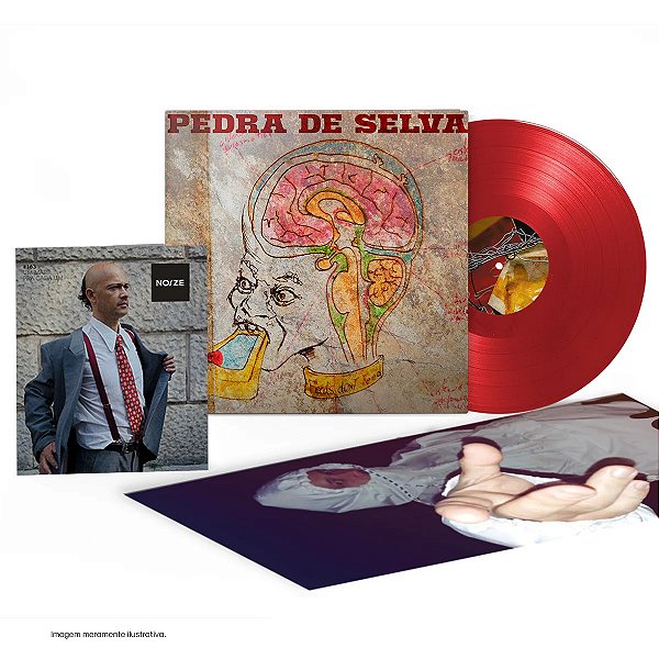 Vinil LP Curumin - Pedra de Selva | Noize Record Club (kit completo)