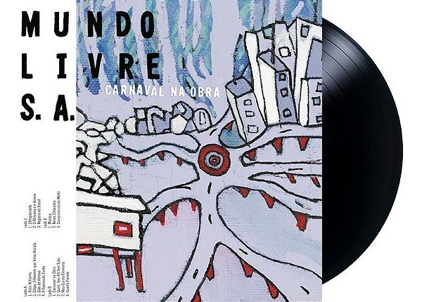 ​LP MUNDO LIVRE S/A - CARNAVAL NA OBRA (VINIL DUPLO) (NOVO/LACRADO)
