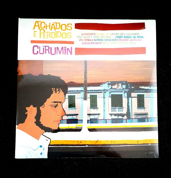 Vinil LP Achados e Perdidos - Curumin (Novo Lacrado)