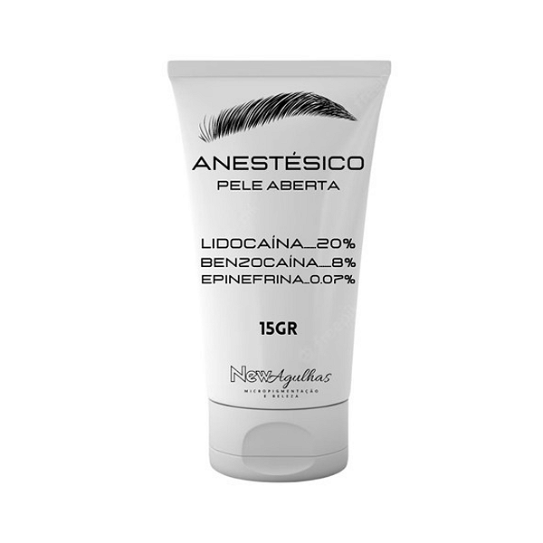 Anestésico para Micropigmentação de Sobrancelha 15gr