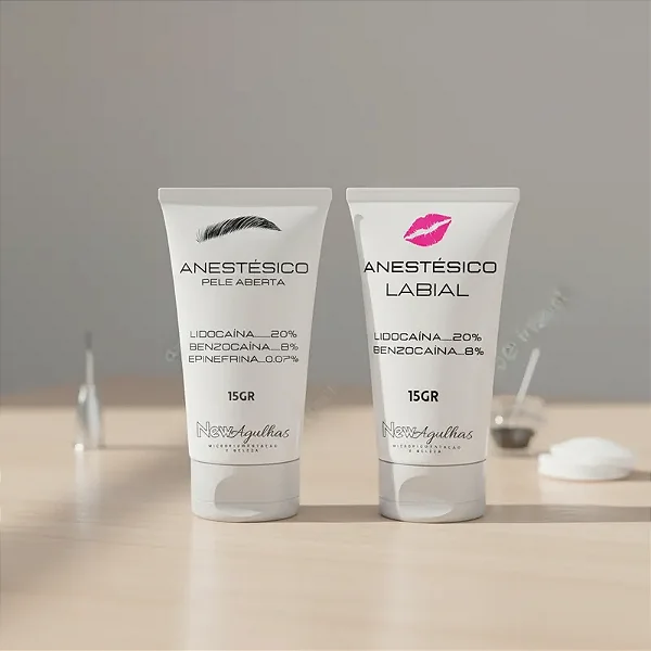 Kit Anestésicos para Micropigmentação - 15gr
