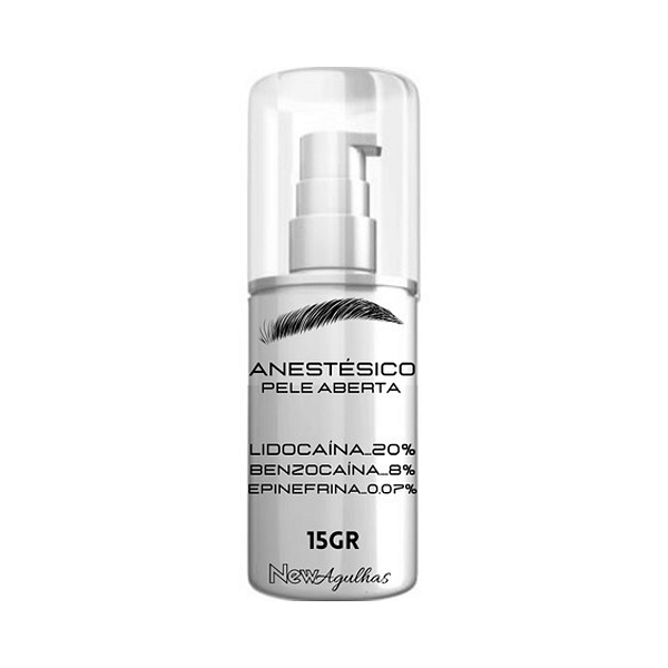 Anestésico Micropigmentação de Sobrancelha 15gr - PUMP