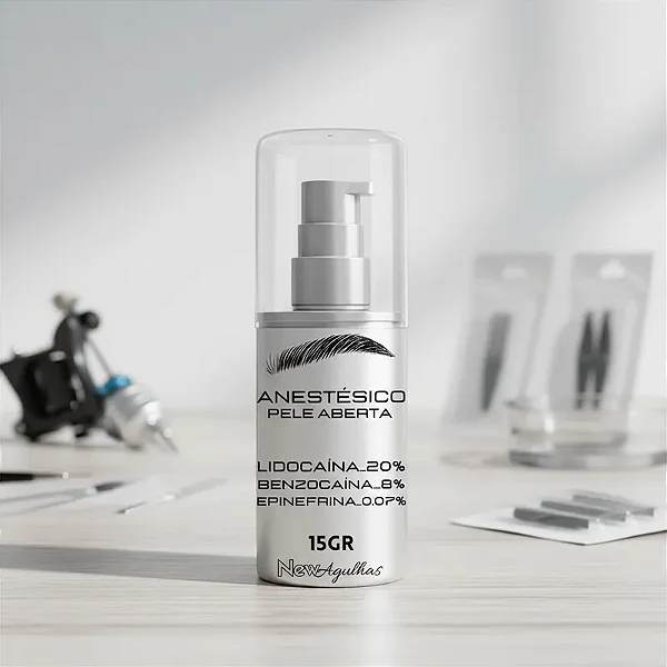 Anestésico Micropigmentação de Sobrancelha 15gr - PUMP