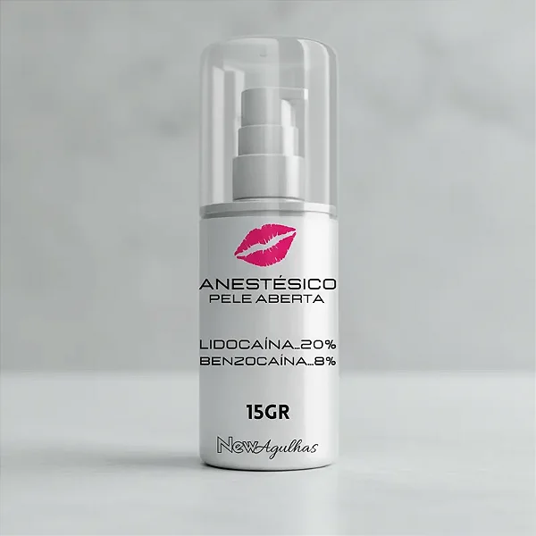 Anestésico Micropigmentação Labial 15gr - PUMP