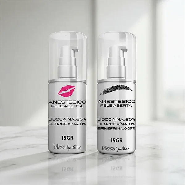 Kit Anestésicos para Micropigmentação 15gr - PUMP