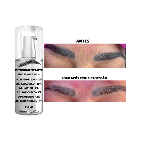 Despigmentante para Sobrancelhas 15gr - PUMP