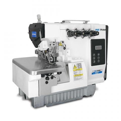 Maquina Overloque 2 agulhas Ponto Cadeia com Motor Direct Drive Mak Prime MB9004 - 220 V