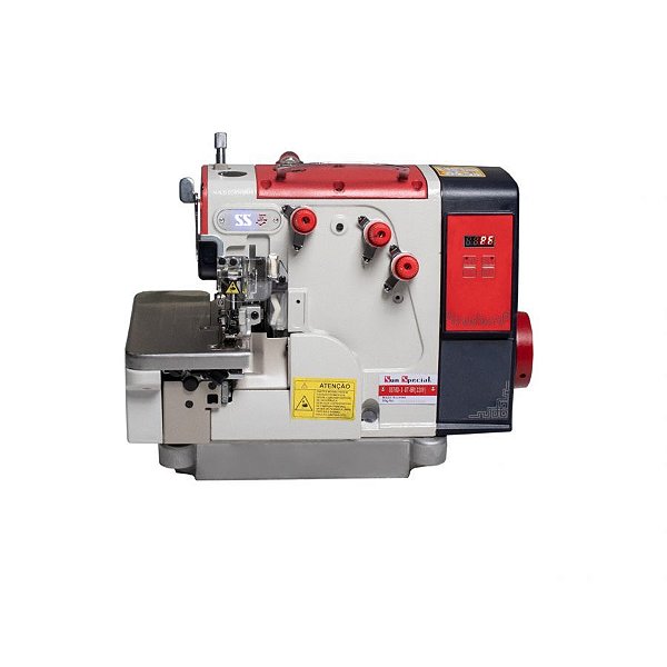 Máquina Overlock Direct Drive Sun Special SS70D-3-SP-BR - 110 V COM PÉS E MESA MONTADOS