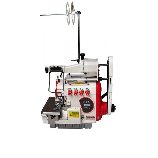 Máquina Overlock Ponto Cadeia 550w 220v Sun Special SS94D-LFC-PR-SU - 220 V COM PÉS E MESA MONTADOS