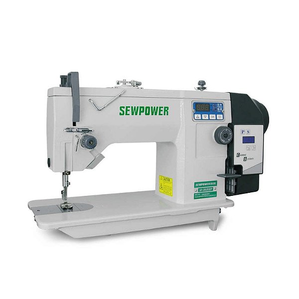 Maquina Ziguezague 200 tipos de pontos Sew Power SP-20U53DP - 220 V COM PÉS E MESA MONTADOS