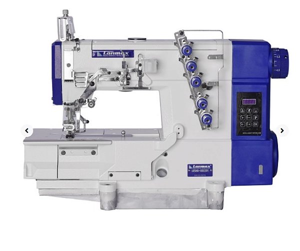Maquina Galoneira Direct Drive Lanmax LM7500-01CB-D - 220 V COM PÉS E MESA MONTADOS