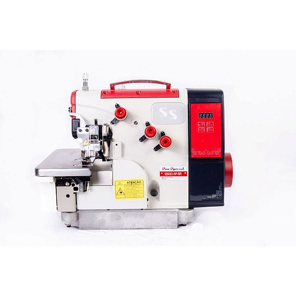Máquina de Costura Industrial Sun Special Overlock Direct Drive SS93-D-SP-BR - 220 V