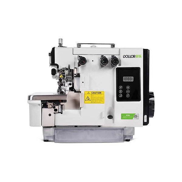 Maquina Overloque com Motor Direct Drive Dollor 1 agulha Modelo P2A-3 - 220 V