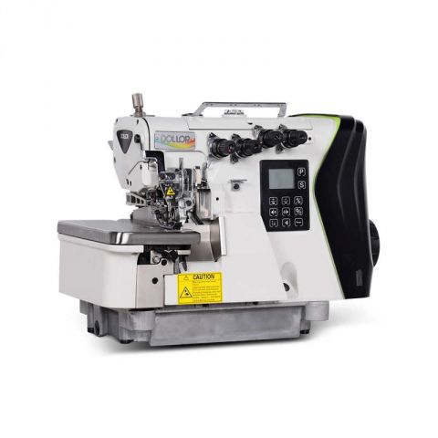 Maquina Interloque Eletrônica Pesada com Motor Direct Drive Dollor P10-5H-D2 - 220 V