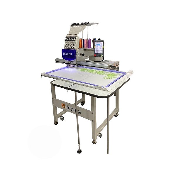 Máquina de bordado Ricoma SWD-1201-8S tubular com12 agulhas 1 cabeça área de bordado 800x500 mm Bivolt