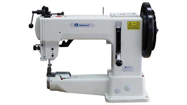 MAQUINA DE COSTURA TRANSPORTE TRIPLO PESADA DE BRAÇO SANSEI SA-D204-370  - 220 V