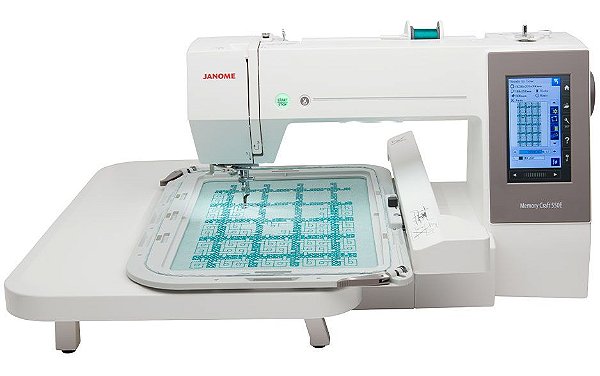 MAQUINA DE BORDADOS JANOME MC550E 110/ 220 V COM KIT PREMIUM ESPECIAL