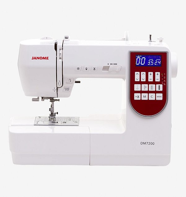 MÁQUINA JANOME DM7200 - 200 PONTOS AUTO VOLT
