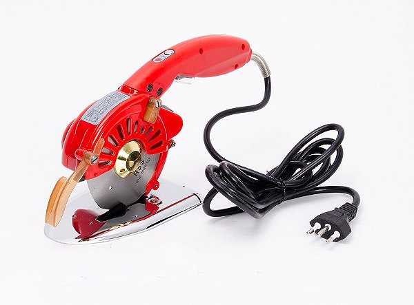 Máquina para Cortar Tecidos SSW-110 Motor Direct Drive com Disco Octogonal de 4 Polegadas 250w
