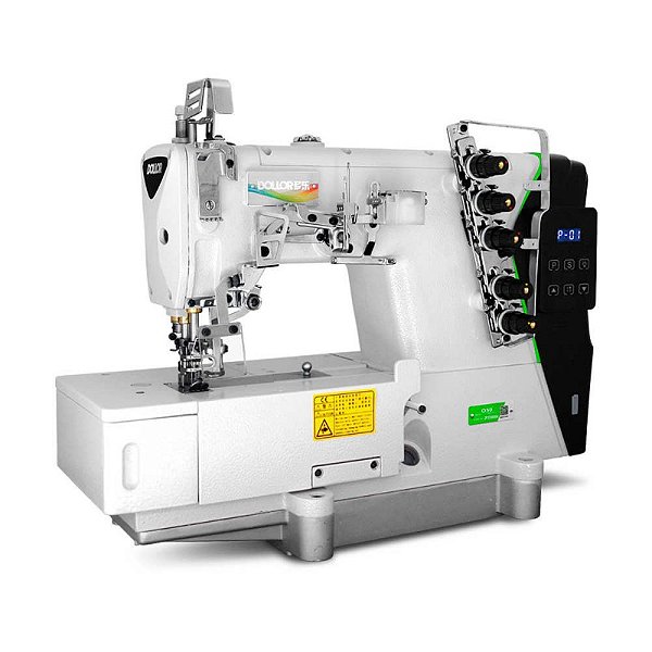Maquina Galoneira Plana Fechada com Motor Direct Drive Marca Dollor Modelo O50 - 110V