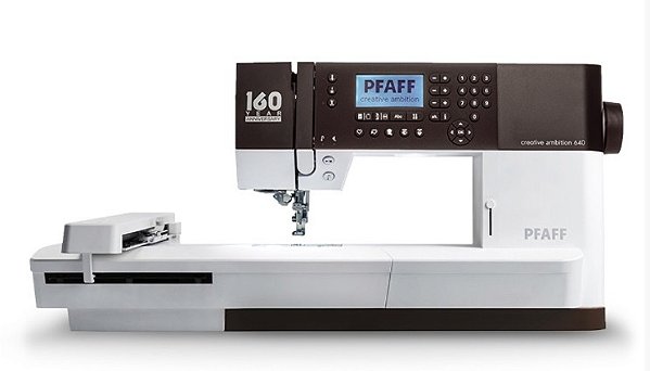 Máquina de Costura e Bordado Pfaff Ambition 640 + Kit Empreendedor de brinde Autovolt 110/220 V