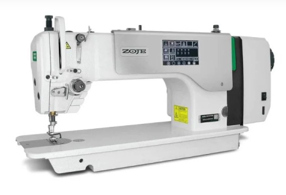 MAQUINA RETA ELETRONICA ZOJE COM CARTER BLINDADO E LANÇADEIRA JAPONESA A9200L-D4S-W - 220 V COM KIT DE CALCADORES + VENTILADOR MOVEL ARTICULAVEL E CADEIRA ESPECIAL PARA COSTUREIRA
