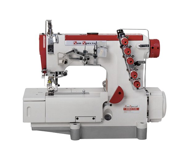 Máquina Galoneira Plana Fechada Sun Special  SS500-01D-TZ-QI - 220 V  + Kit Premium de Brinde