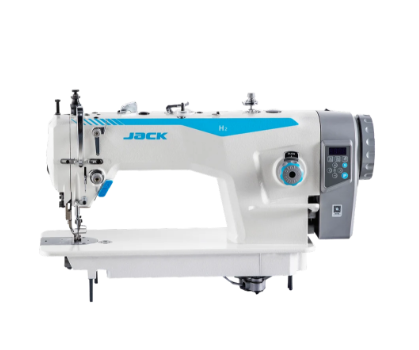 MAQUINA TRANSPORTE DUPLO MOTOR DIRECT DRIVE JACK JK-H2A- 220 V COMPLETA COM PÉS E MESA MONTADOS