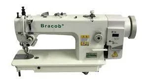 MAQUINA TRANSPORTE DUPLO MOTOR DIRECT DRIVE BRACOB BC 0302 AT - 220 V + KIT PREMIUM ESPECIAL E CADEIRA PARA COSTUREIRA