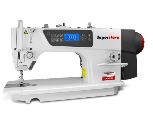 Maquina Reta Eletrônica SUPERNOVA SSP-282-D4 - 110 V + KIT PREMIUM ESPECIAL EXCLUSIVO