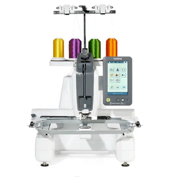 MÁQUINA DE BORDADO BROTHER PROFISSIONAL PR1X ÁREA 30X20 CM - 1 AGULHA + KIT PREMIUM EXCLUSIVO