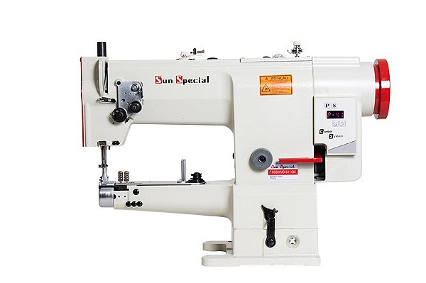 Máquina Braço Transporte Triplo 1 Agulha Direct Drive Sun Special SS2628D-TX-SU - 220 V PÉS E MESA COM ENVIO DESMONTADOS
