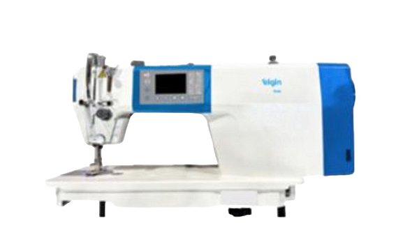Maquina Reta Eletrônica com Motor de Passo Elgin RT1025 - 220 V com pés e mesa montados